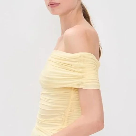 Ronny Kobo  Off The Shoulder Short Sleeve - Picture 5 of 7